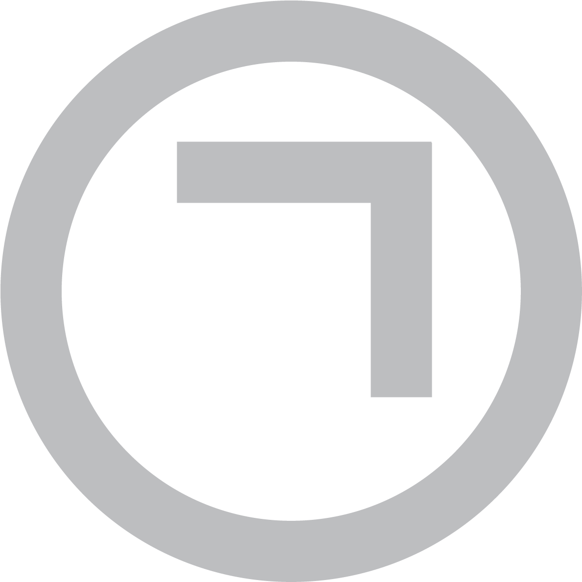 Grey Logo Best for Him